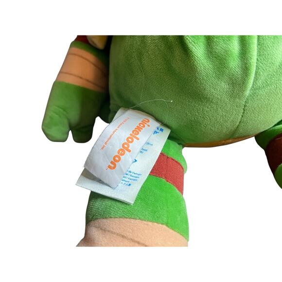 Build a Bear TMNT Teenage Mutant Ninja Turtles LEONARDO 18" Plush Toy Green BAB - Picture 9 of 12